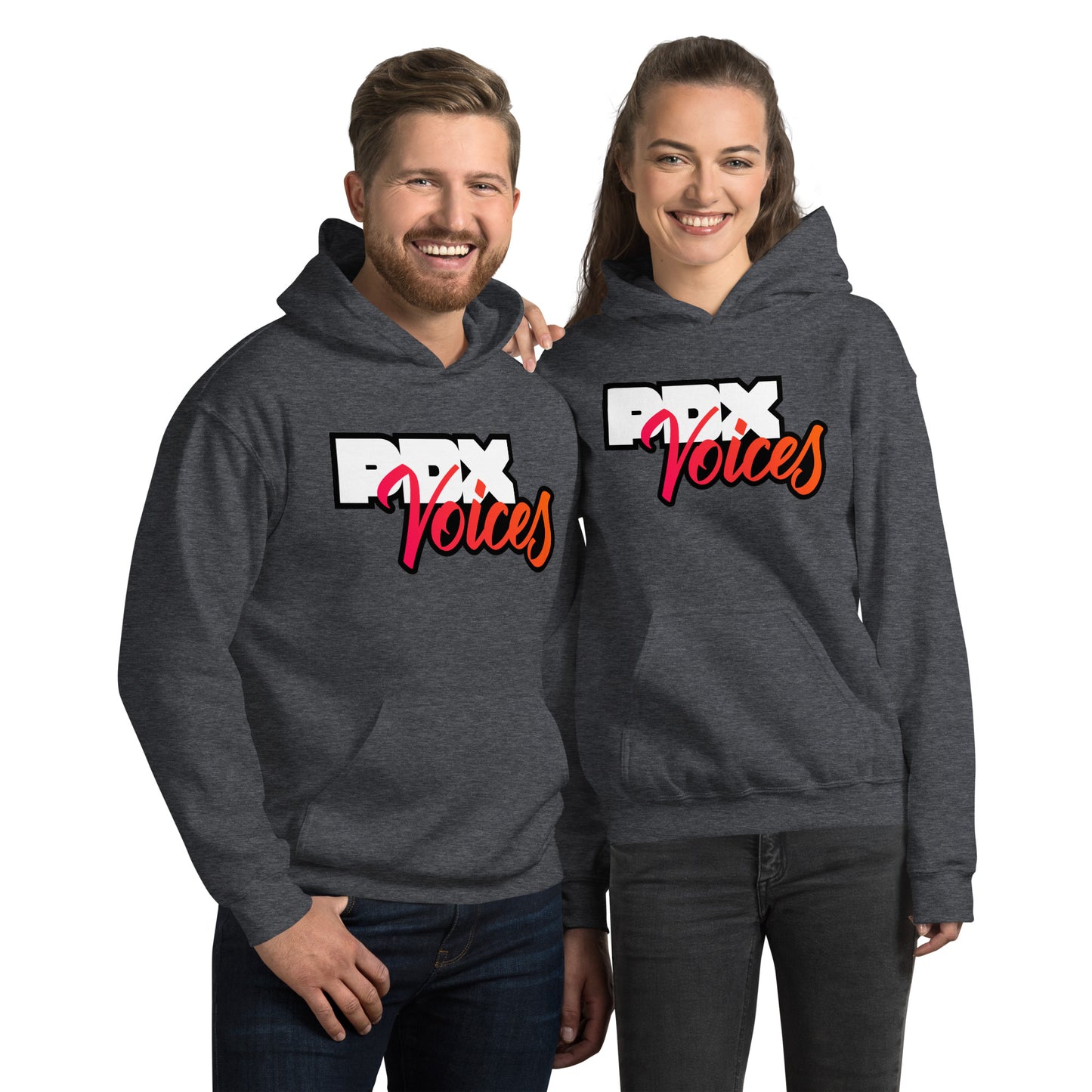 PDX Voices - Printed Unisex Hoodie