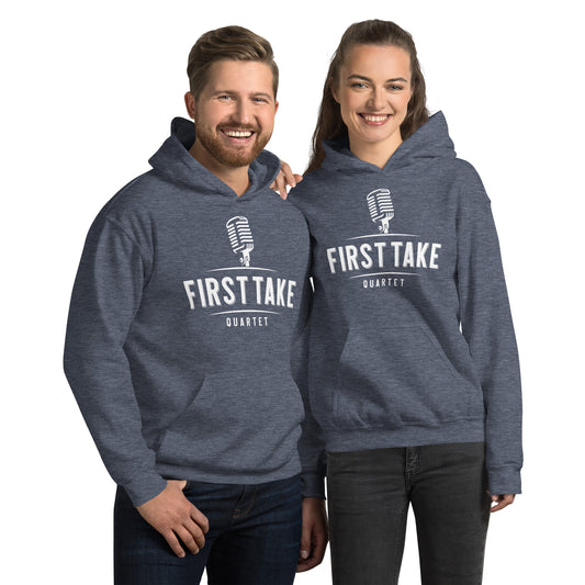 First Take - Printed Gildan Unisex Hoodie