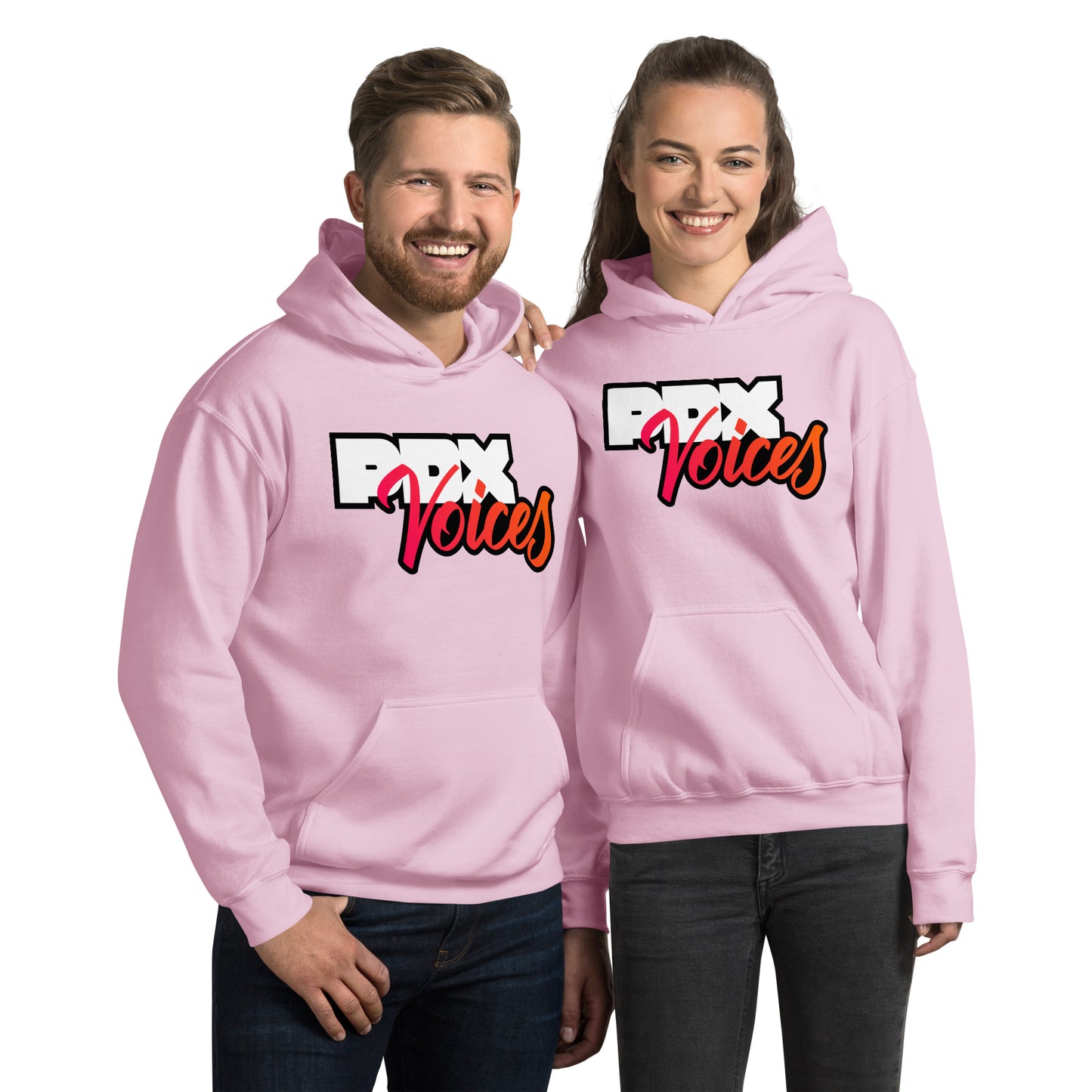 PDX Voices - Printed Unisex Hoodie