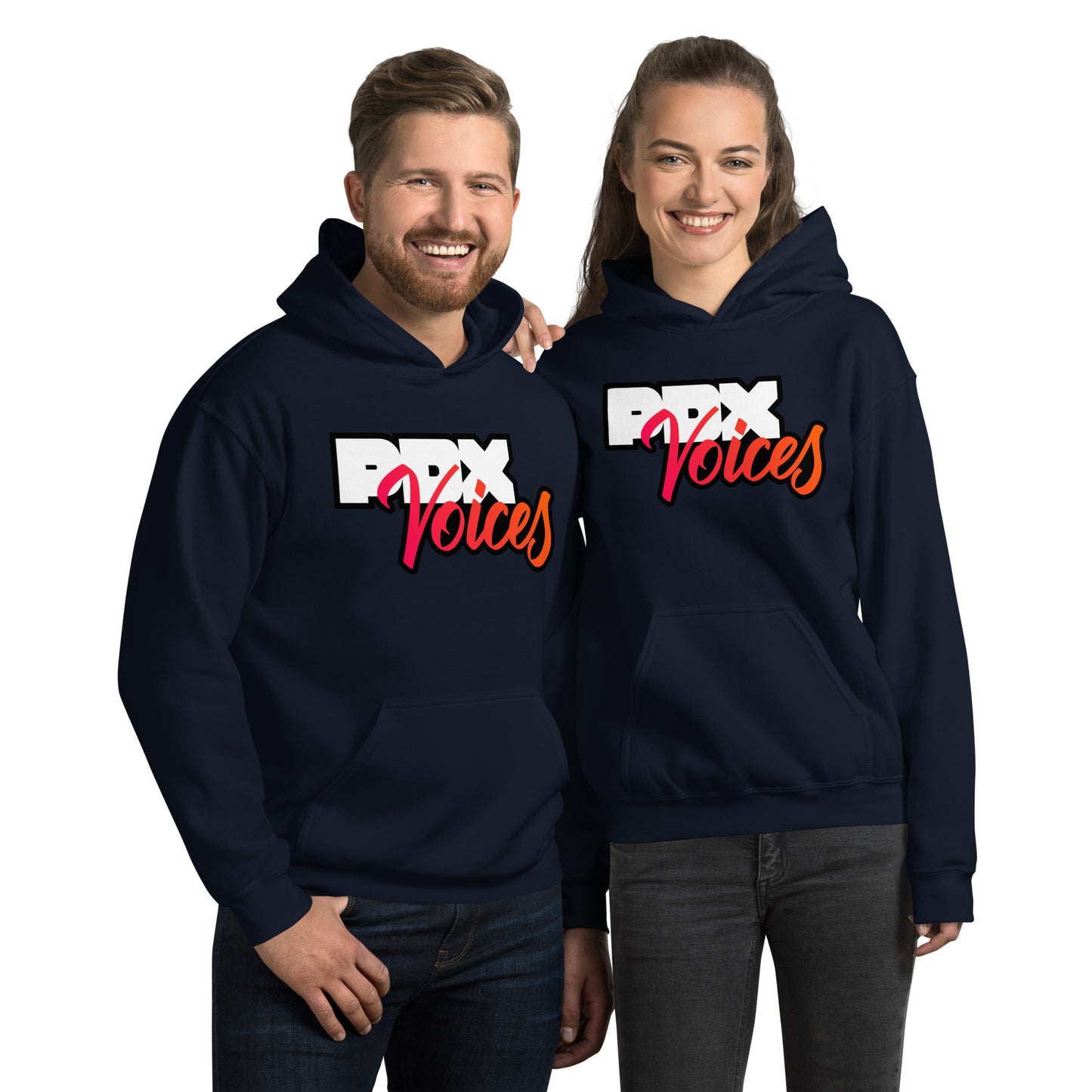 PDX Voices - Printed Unisex Hoodie