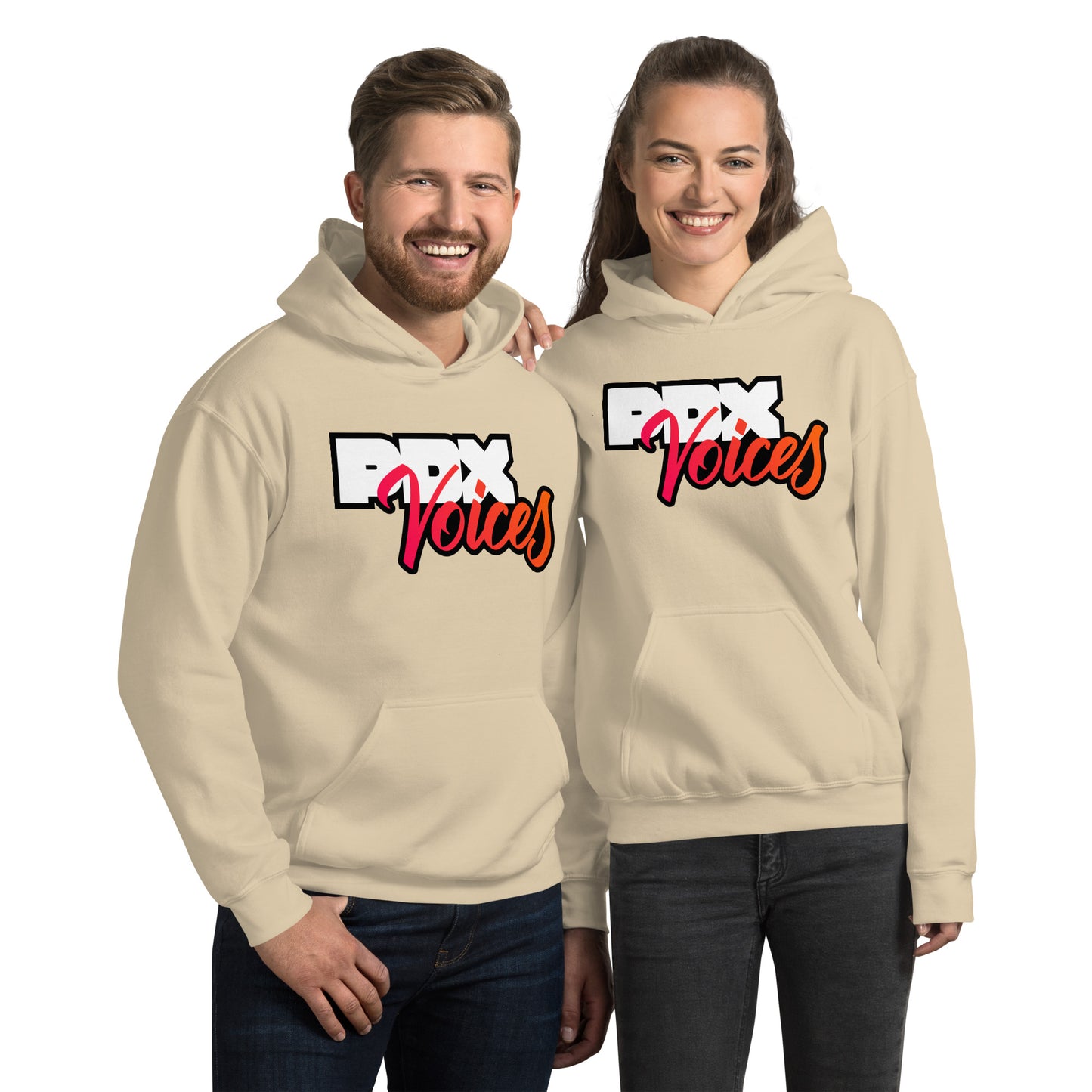 PDX Voices - Printed Unisex Hoodie