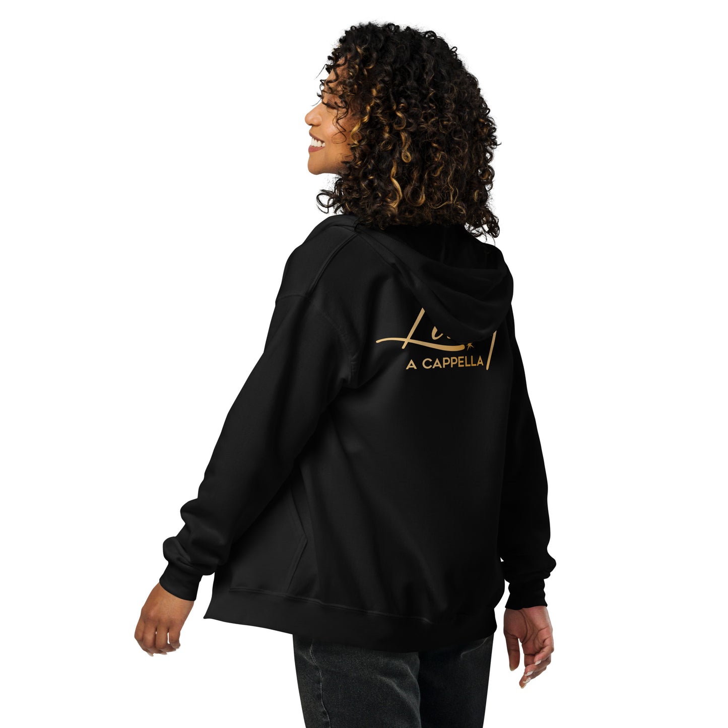 Lady A Cappella - Unisex Fit - heavy blend zip hoodie