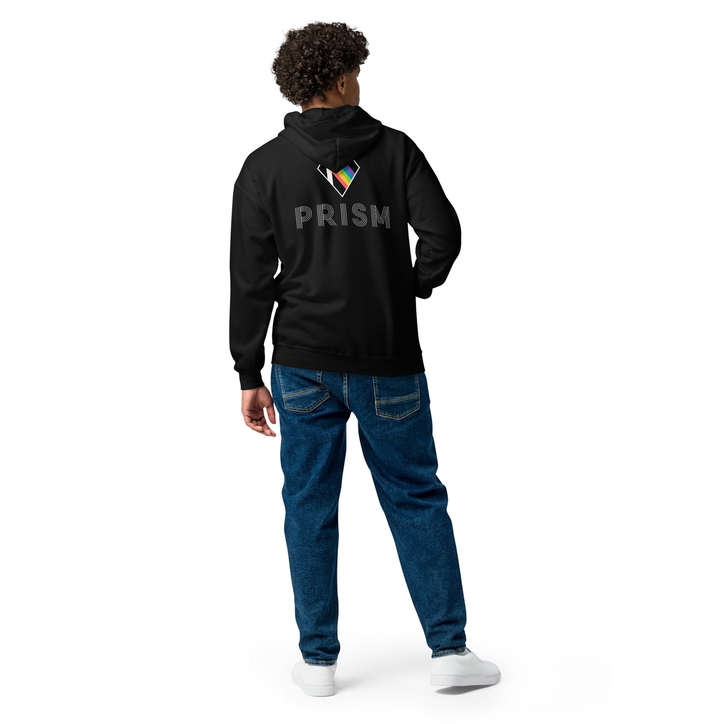 Prism - Printed Gildan Unisex heavy blend zip hoodie