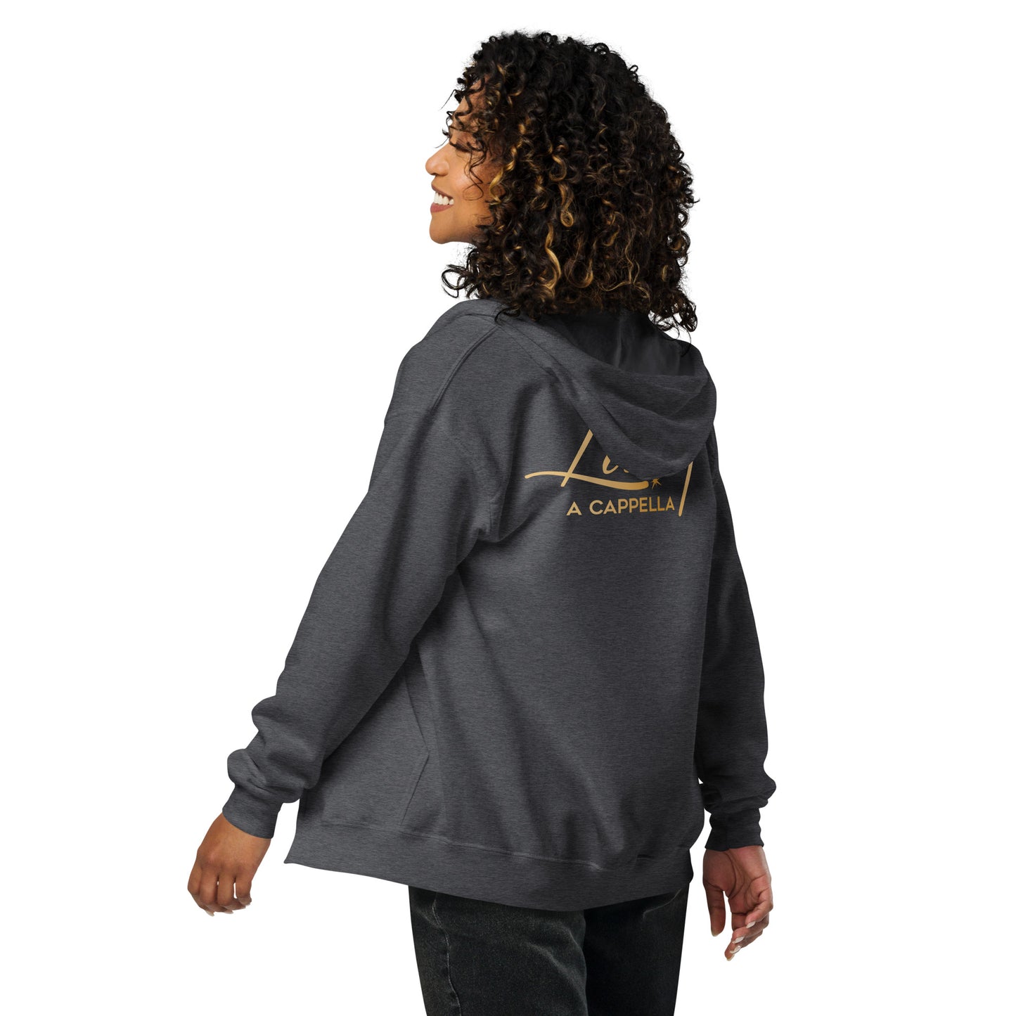 Lady A Cappella - Unisex Fit - heavy blend zip hoodie