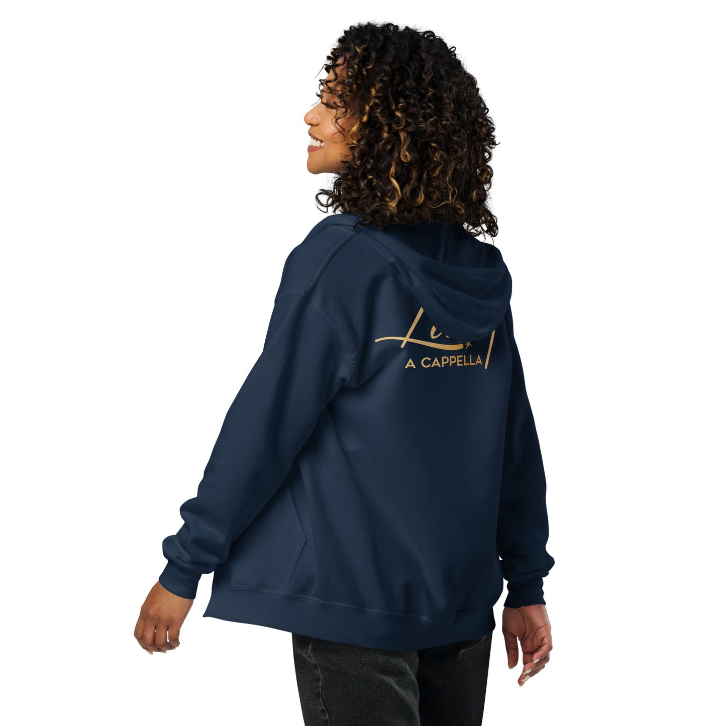 Lady A Cappella - Unisex Fit - heavy blend zip hoodie