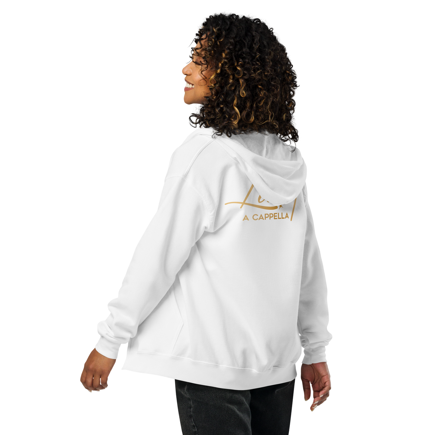 Lady A Cappella - Unisex Fit - heavy blend zip hoodie