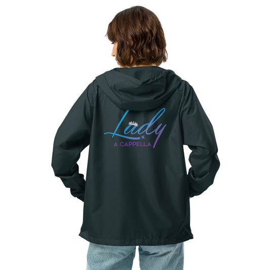 Lady A Cappella - Unisex lightweight zip up windbreaker