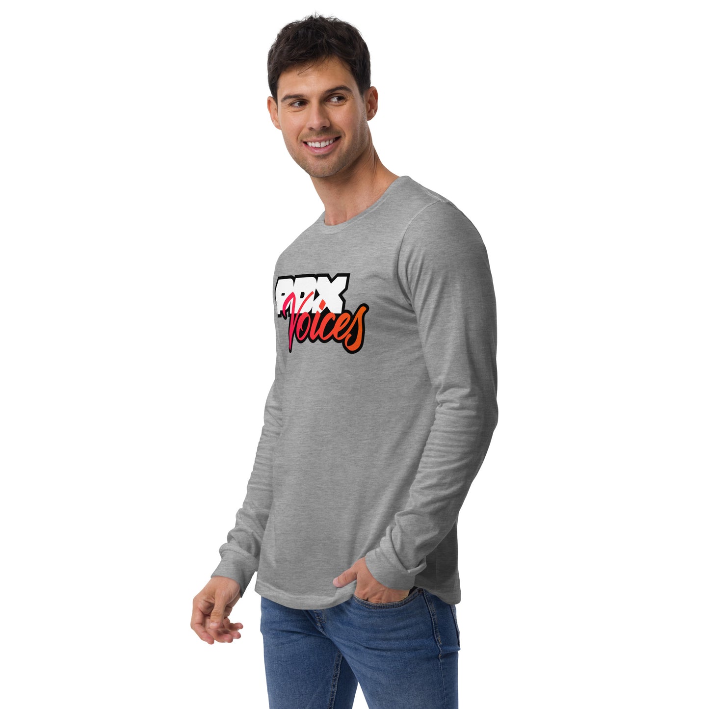 PDX Voices - Printed Unisex Long Sleeve Tee