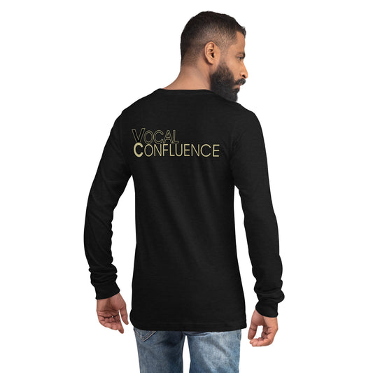 Vocal Confluence - Printed Unisex Long Sleeve Tee