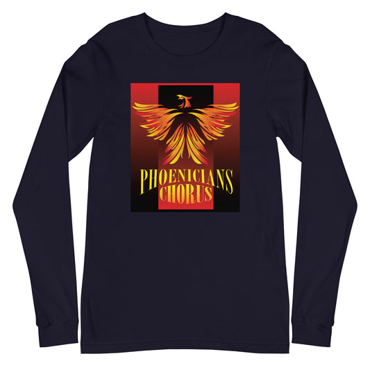 Phoenicians Printed Unisex Long Sleeve Tee