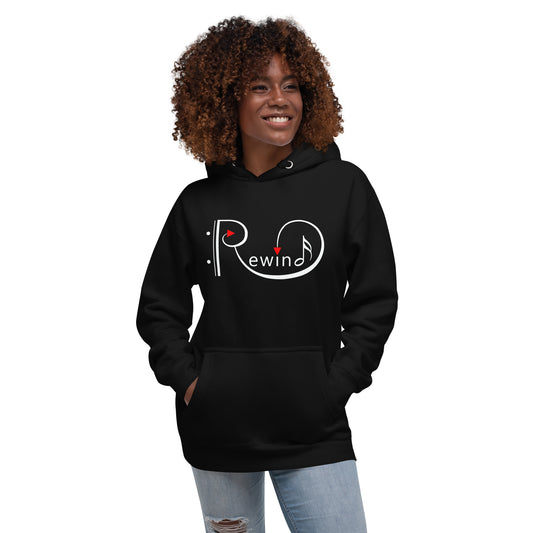 Rewind - Printed Unisex Hoodie