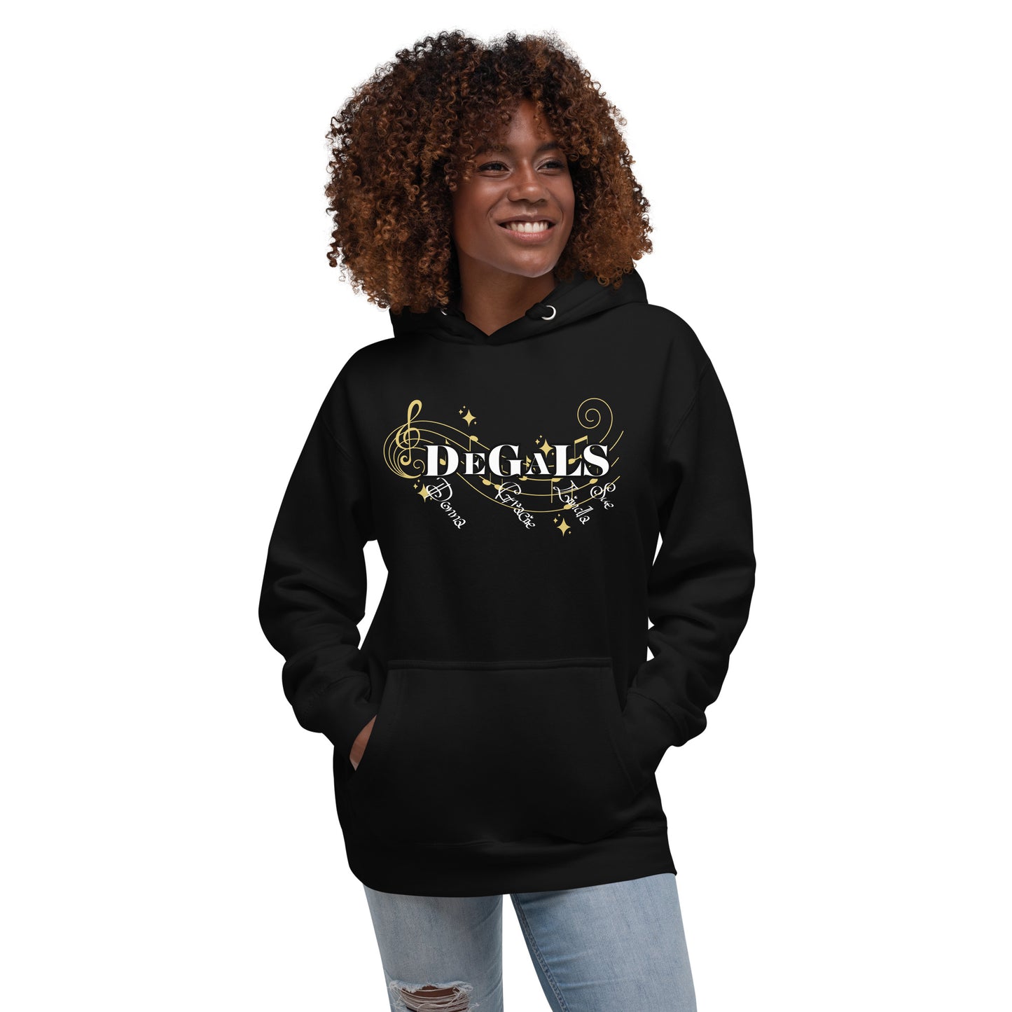 De Gals - Printed Unisex Hoodie