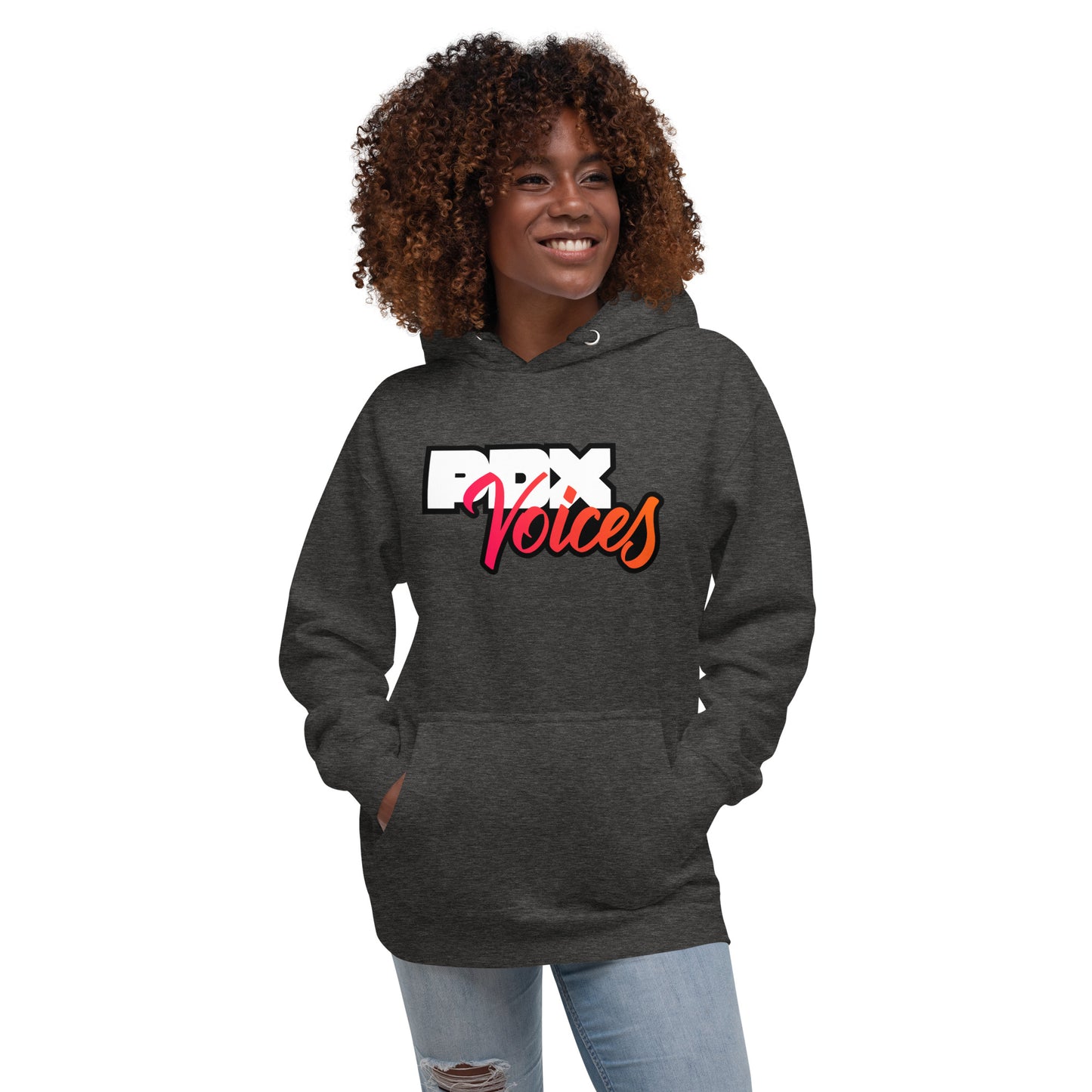 PDX Voices - Printed Premium Unisex Hoodie