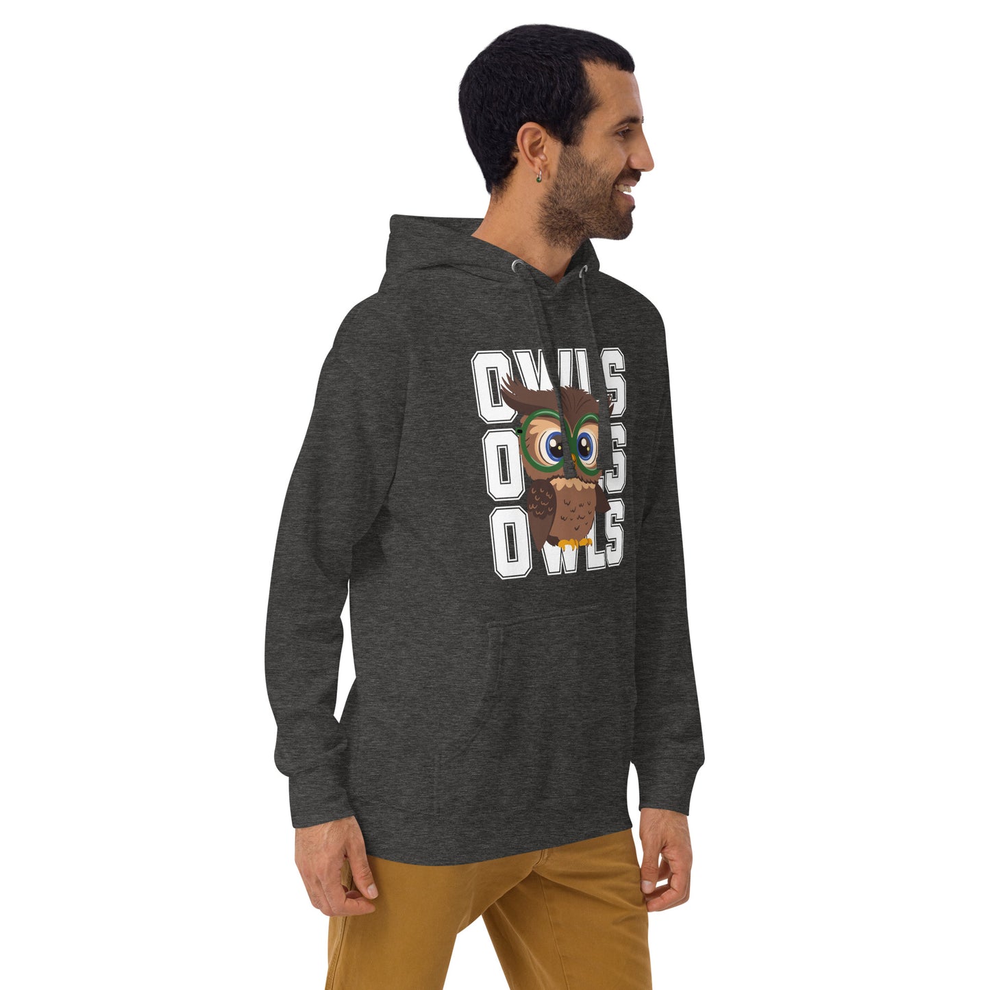 Audubon Owls - Adult Unisex Premium Hoodie