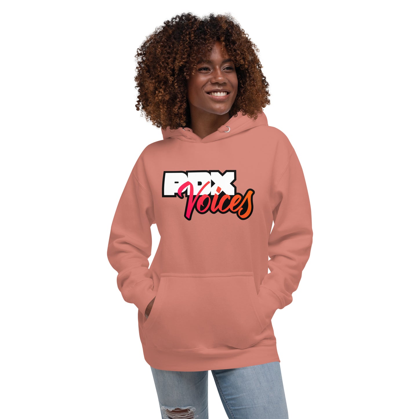 PDX Voices - Printed Premium Unisex Hoodie