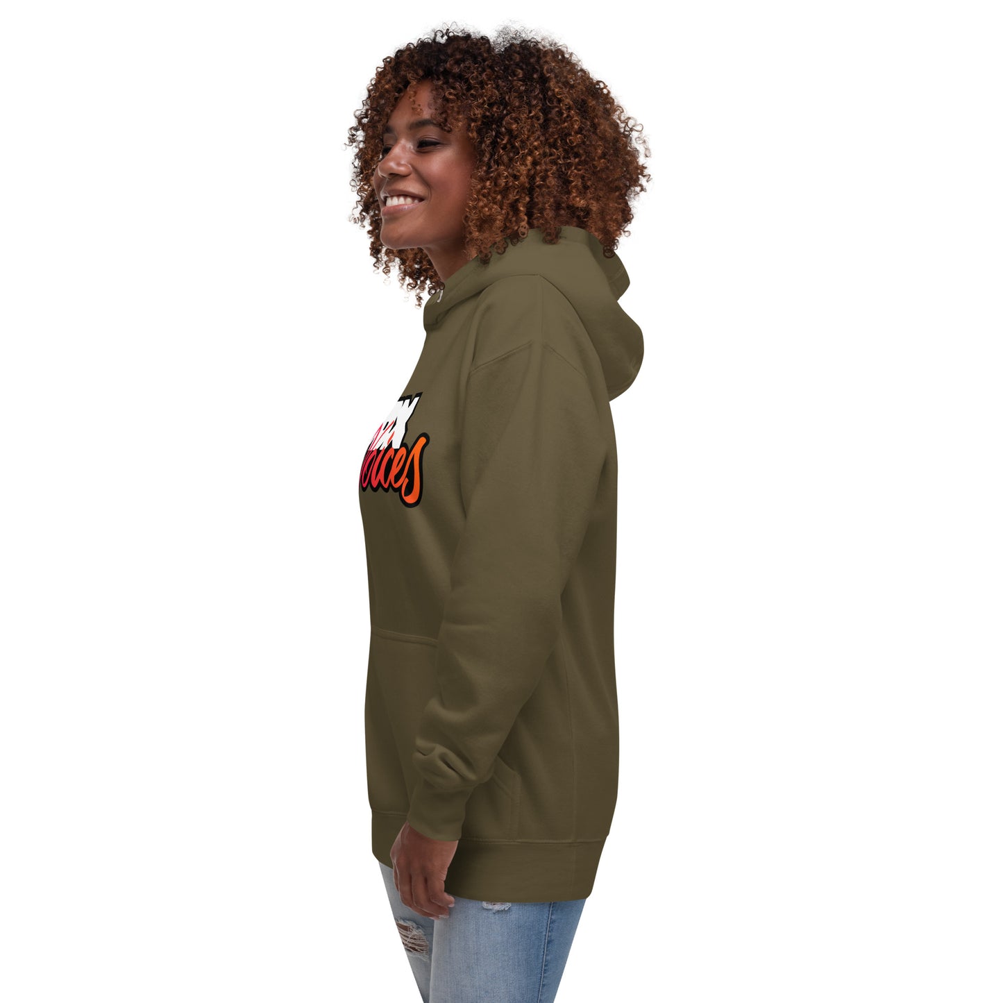 PDX Voices - Printed Premium Unisex Hoodie