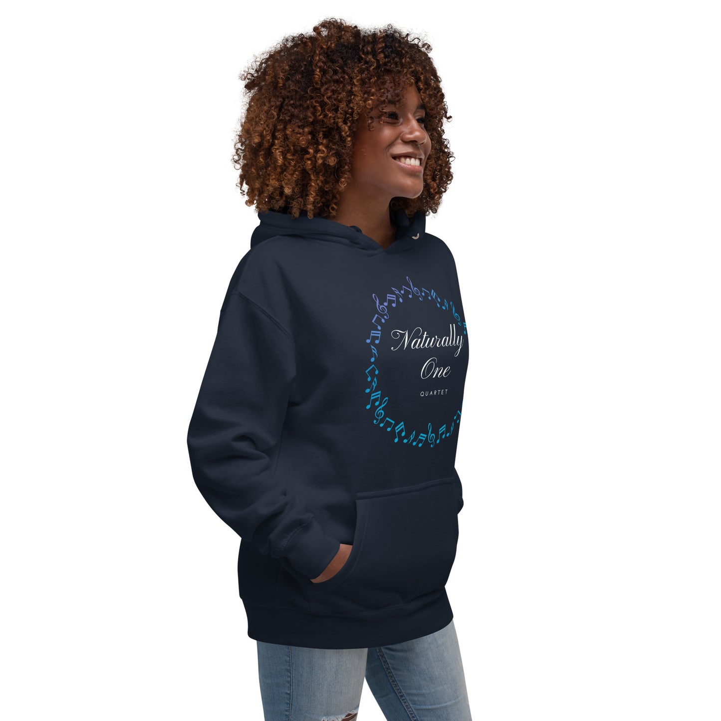 Naturally One - Printed Premium Unisex Hoodie