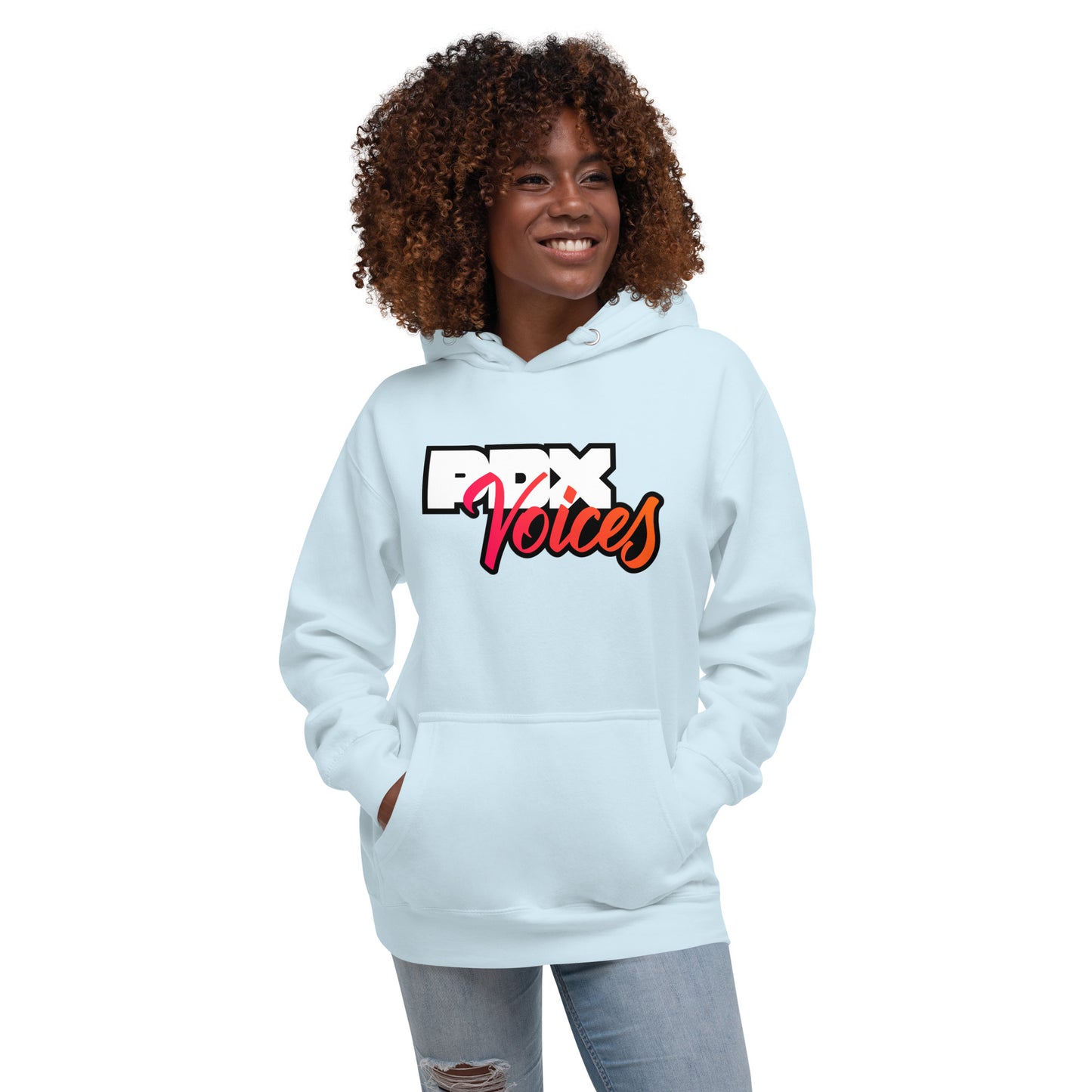 PDX Voices - Printed Premium Unisex Hoodie