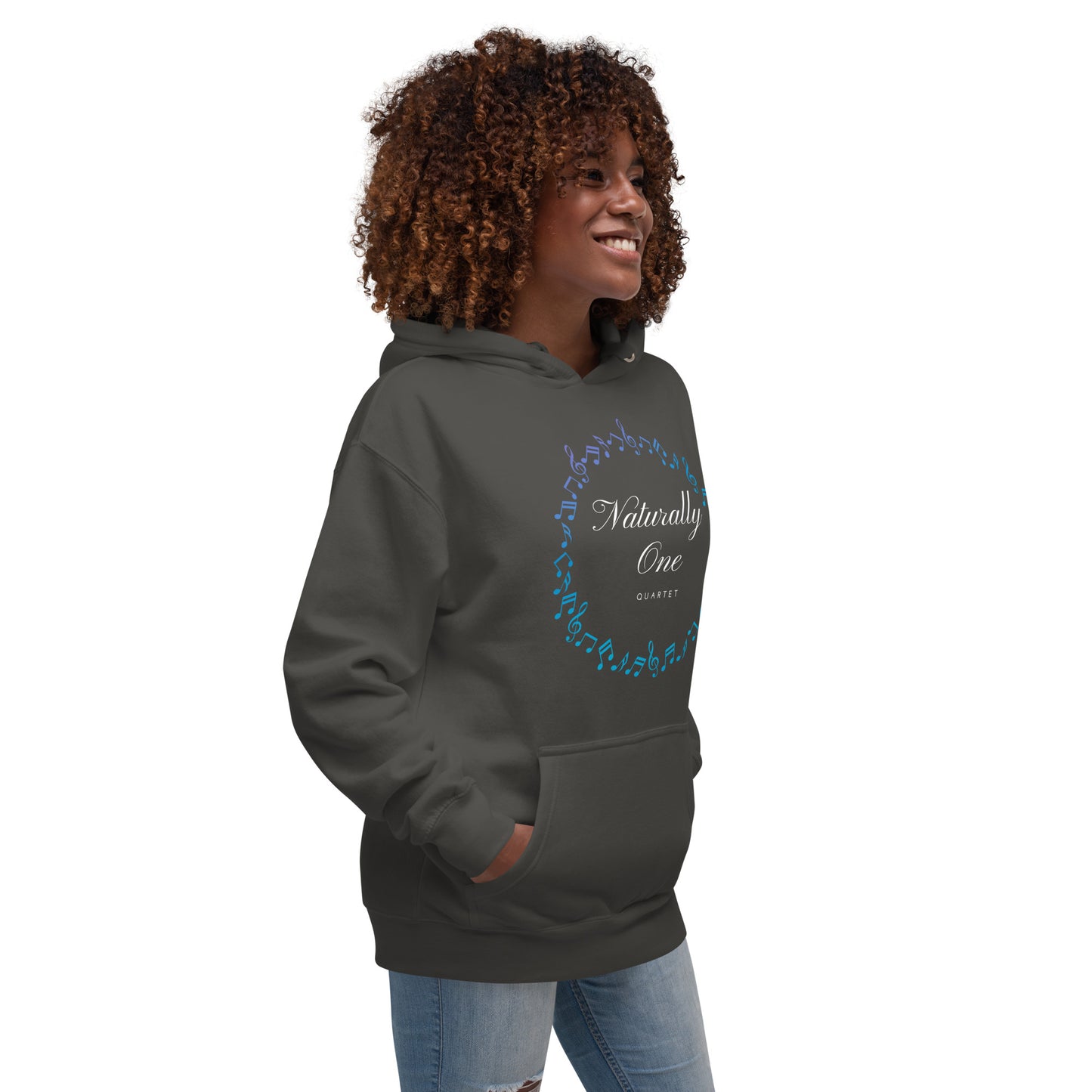 Naturally One - Printed Premium Unisex Hoodie