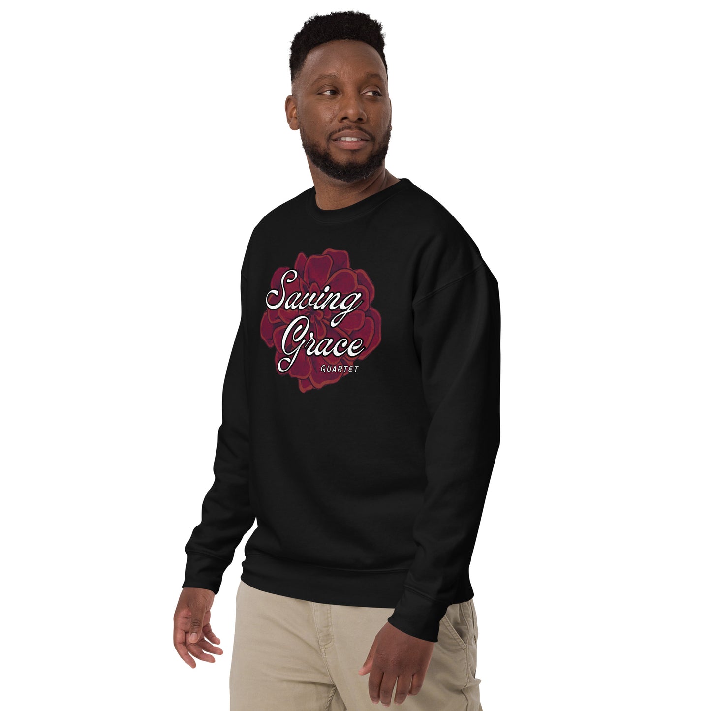 Saving Grace - Printed Unisex Premium Sweatshirt