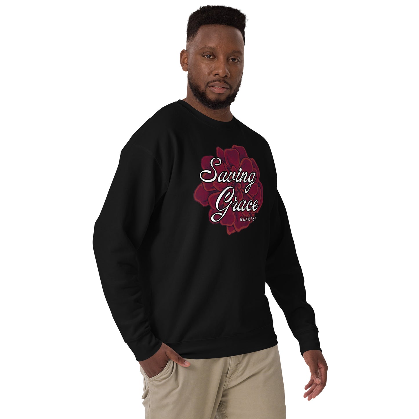 Saving Grace - Printed Unisex Premium Sweatshirt