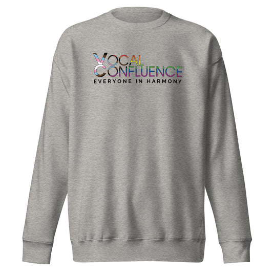 Vocal Confluence - Printed Unisex Premium Sweatshirt