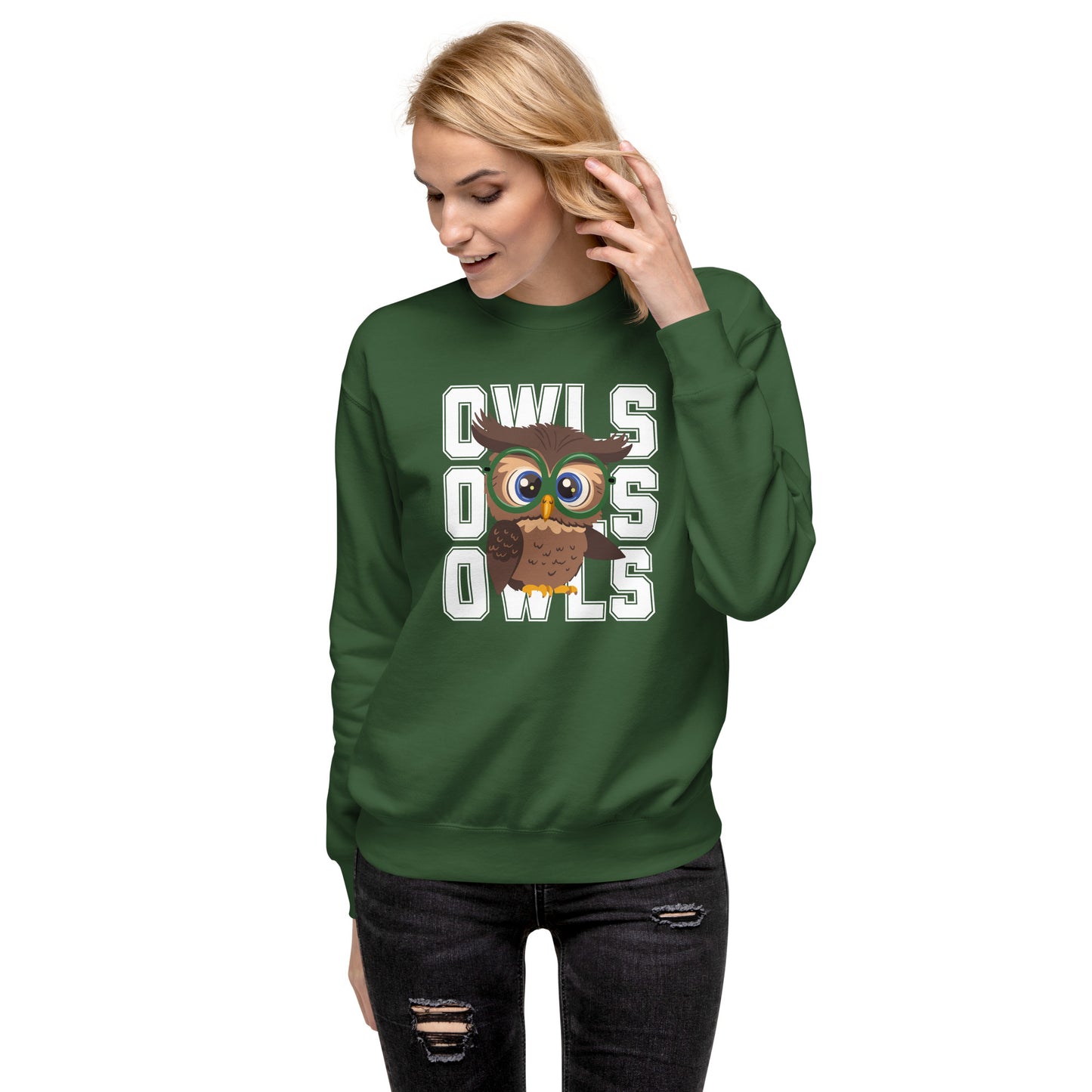 Audubon Owls - Unisex Premium Sweatshirt