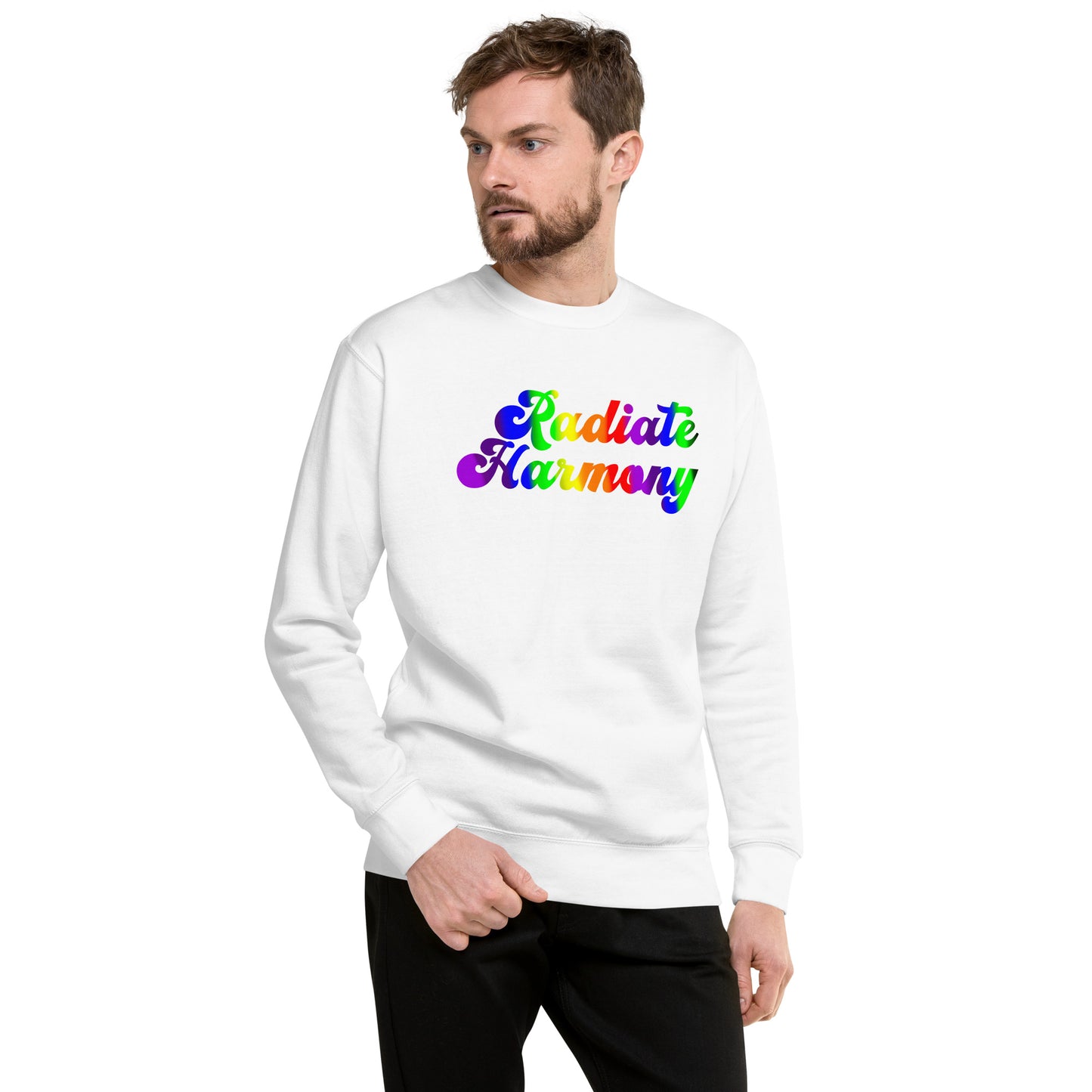 Radiate Harmony - printed Unisex Premium Sweatshirt