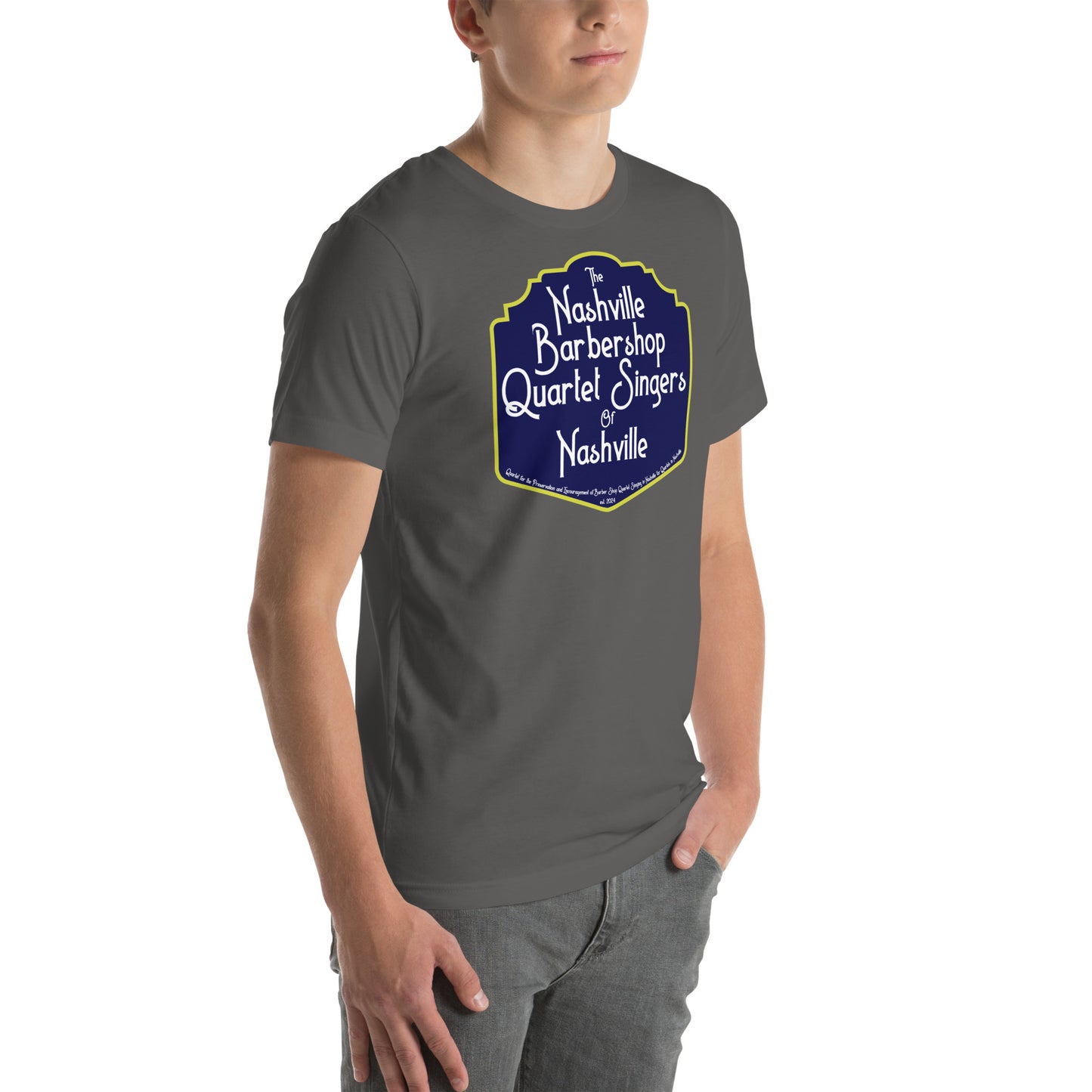 Nashvhille Barbershop Quartet Singers of Nashville Unisex t-shirt