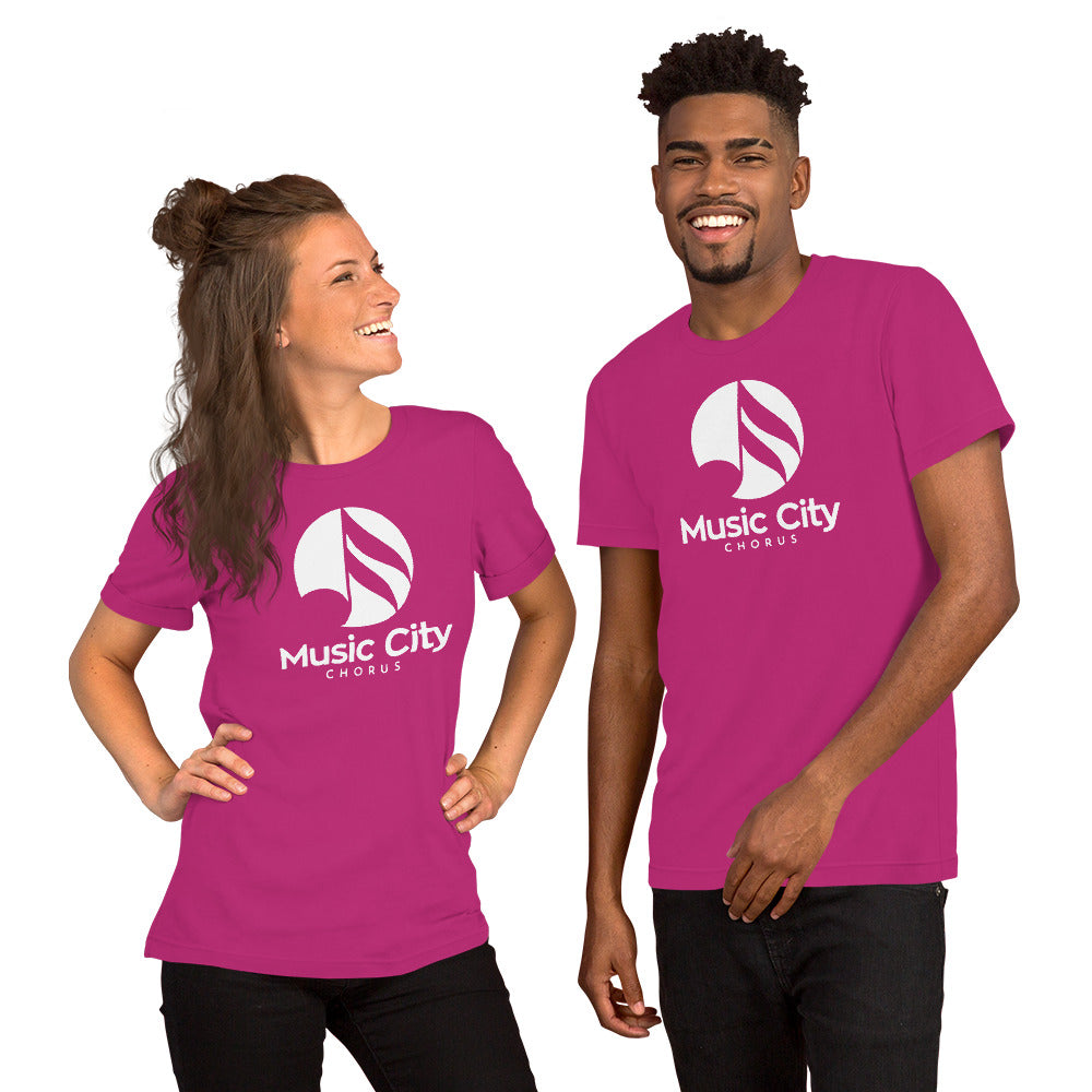 Music City Chorus - Printed Unisex t-shirt