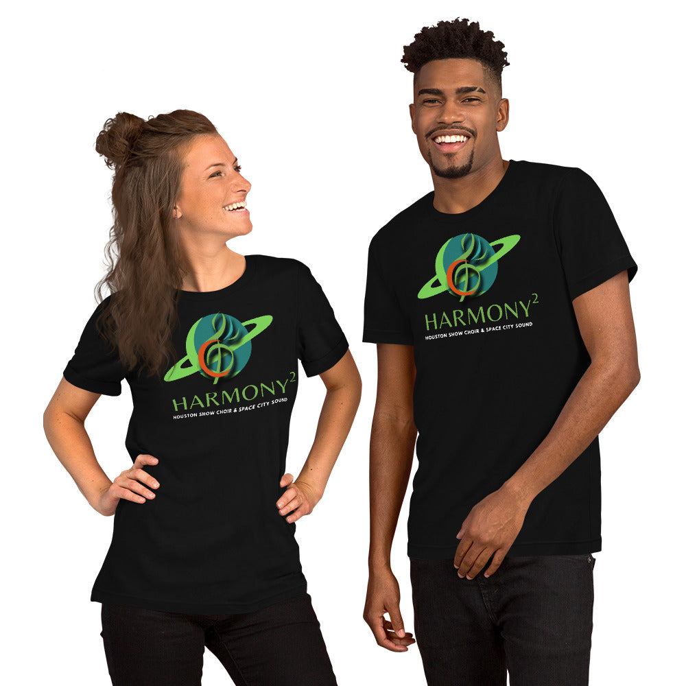 Houston Show Choir & Space City Sound: HARMONY SQUARED Unisex t-shirt