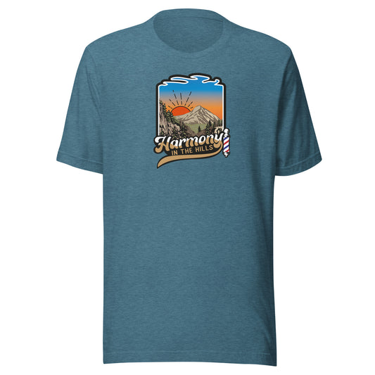 Harmony in the Hills - Printed Unisex t-shirt