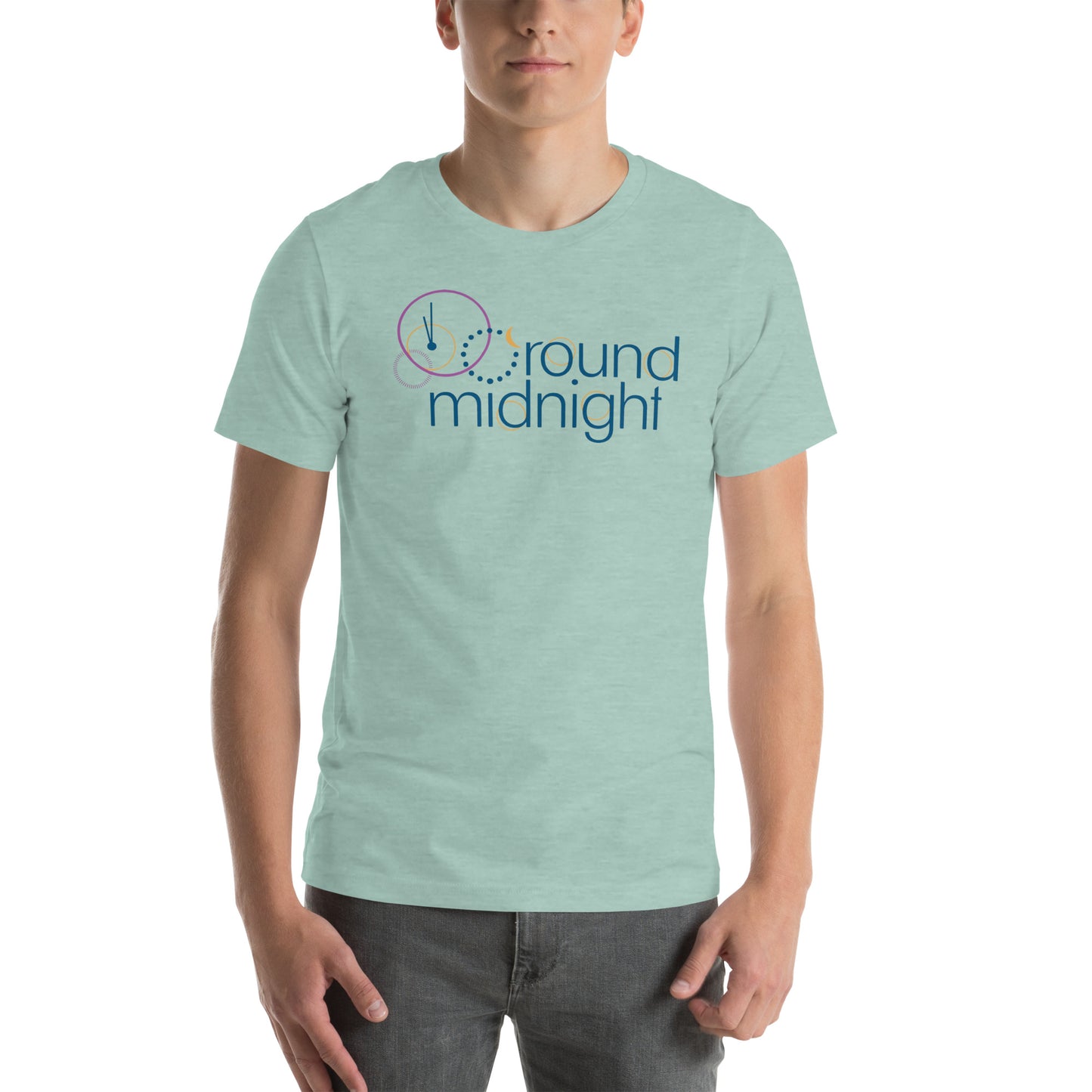 Round Midnight - Printed Unisex t-shirt