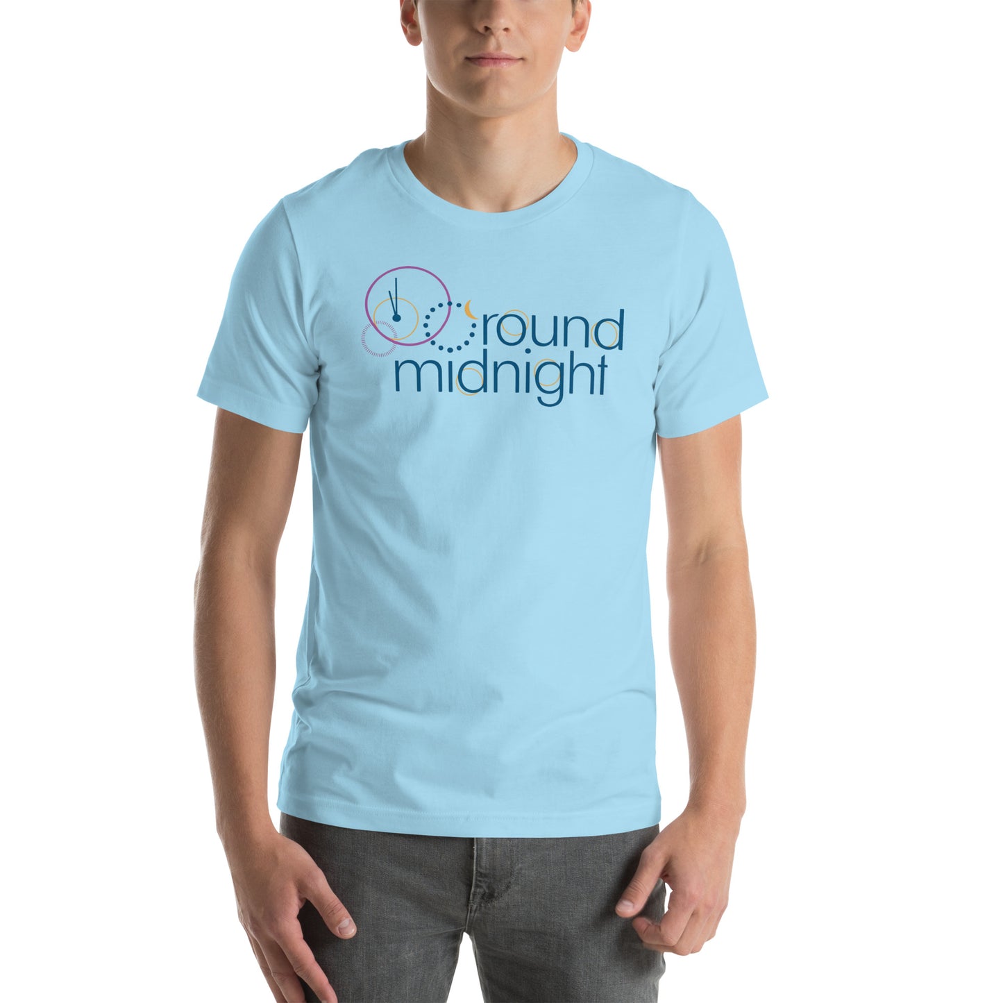 Round Midnight - Printed Unisex t-shirt