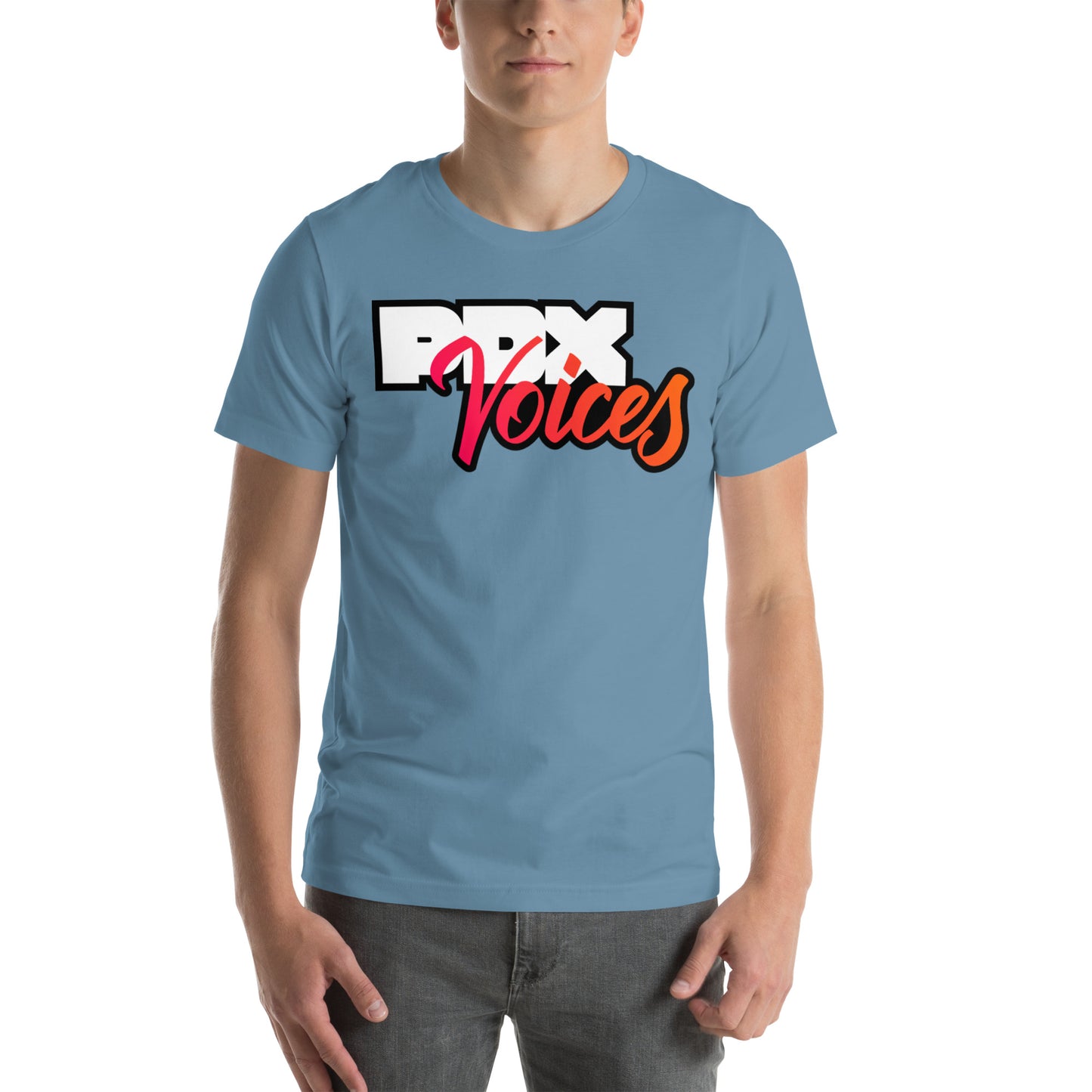 PDX Voices - Printed Unisex t-shirt