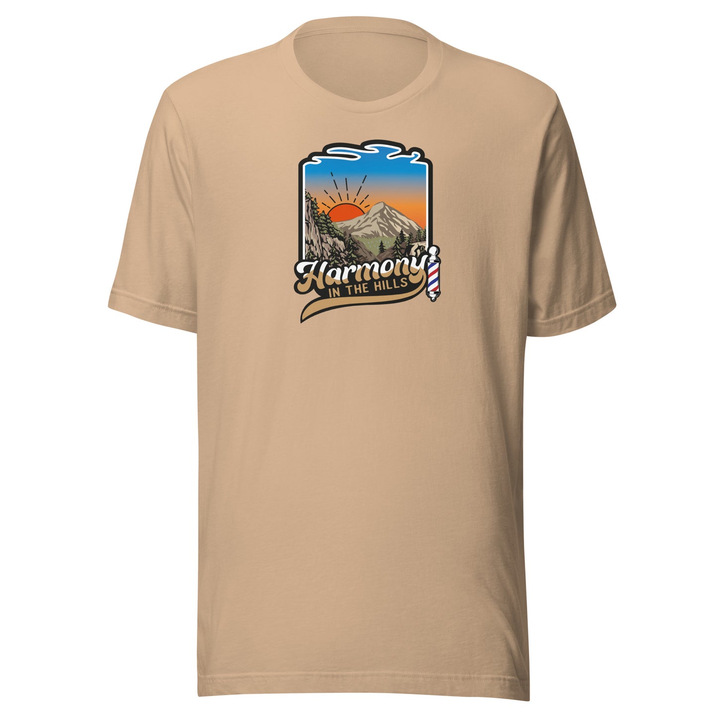 Harmony in the Hills - Printed Unisex t-shirt