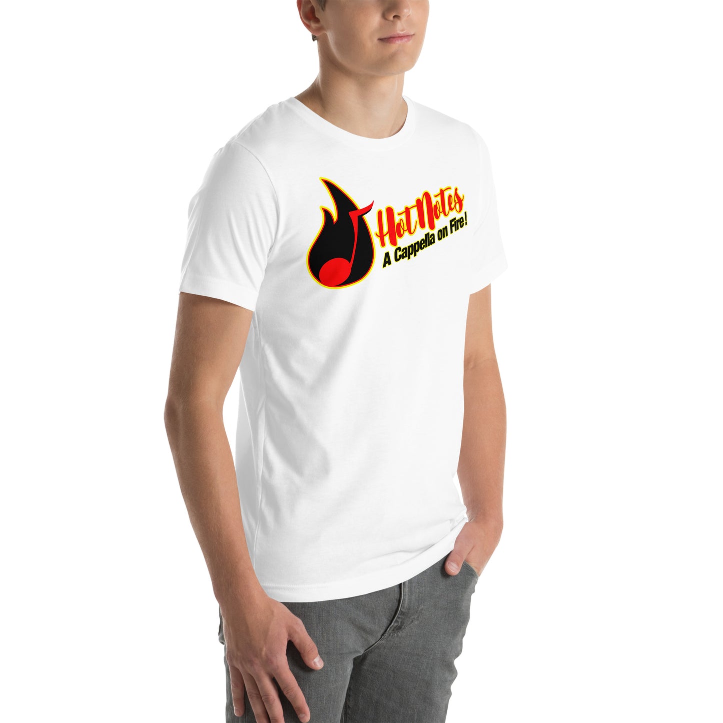 Hot Notes - Printed Unisex t-shirt