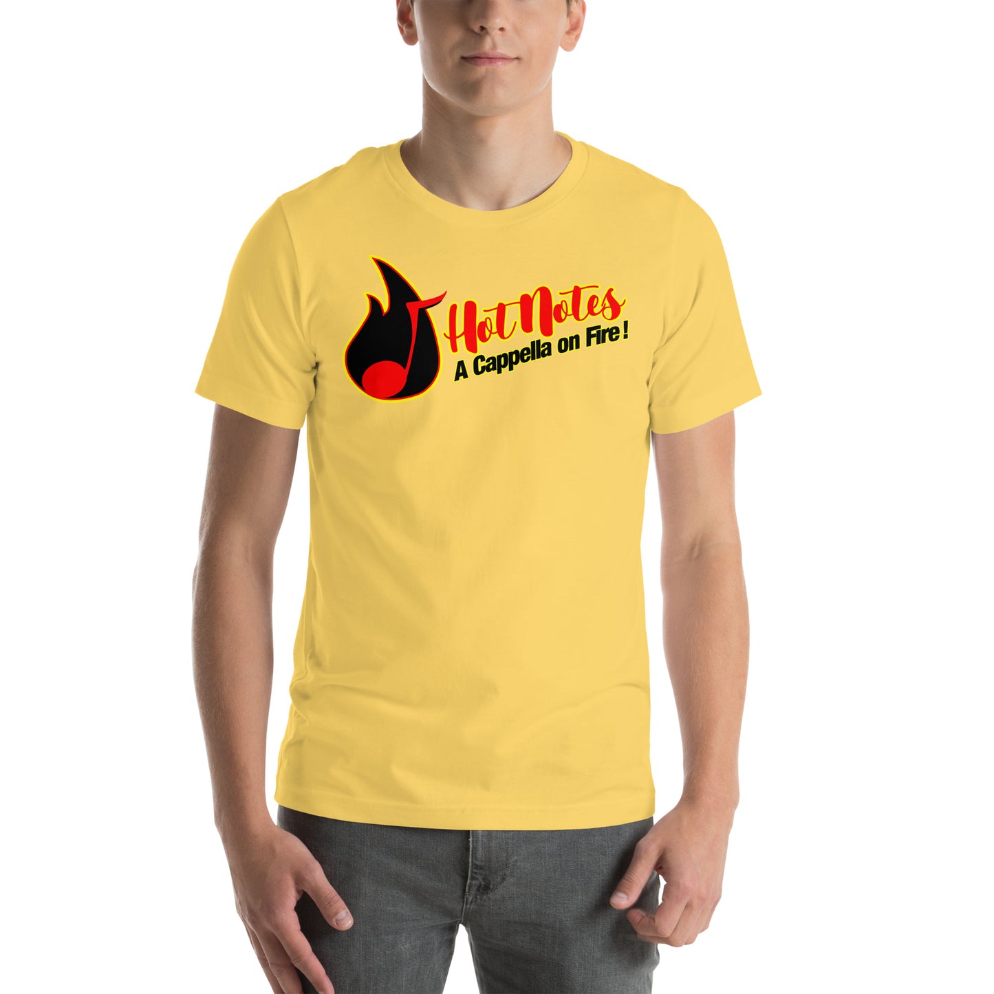 Hot Notes - Printed Unisex t-shirt