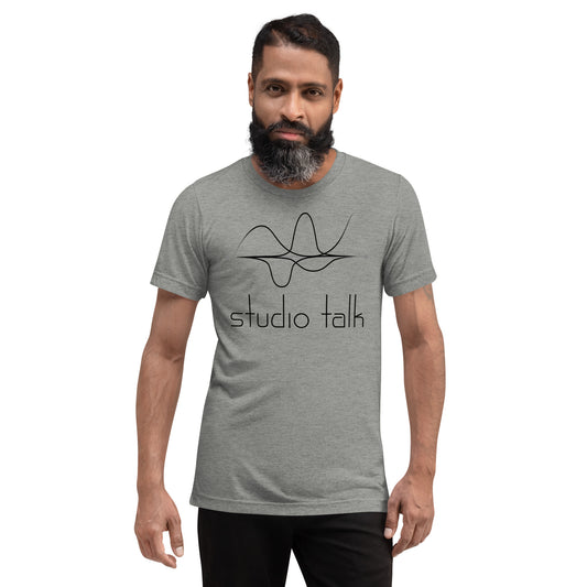 Studio Talk - Printed Super Soft Triblend Unisex Short sleeve t-shirt
