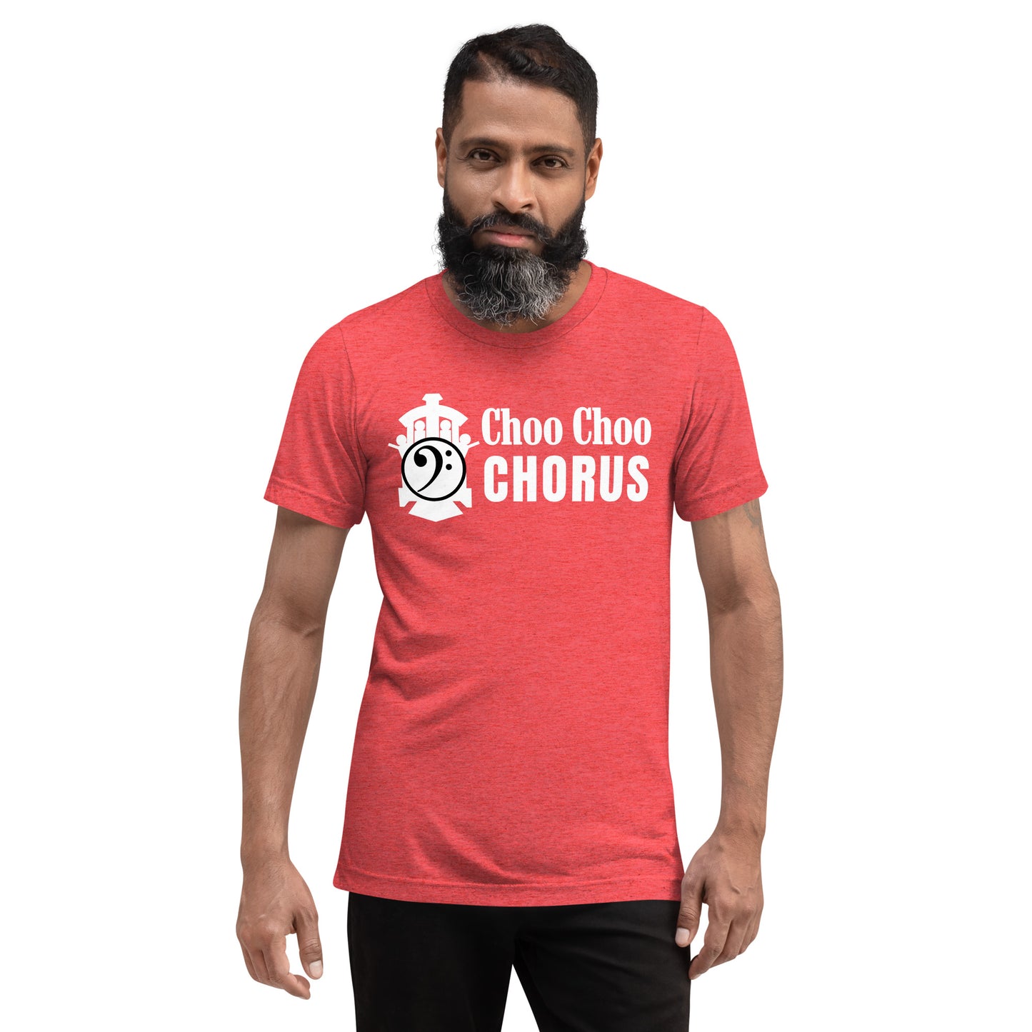 Choo Choo Chorus - Printed Super Soft Triblend Short sleeve t-shirt