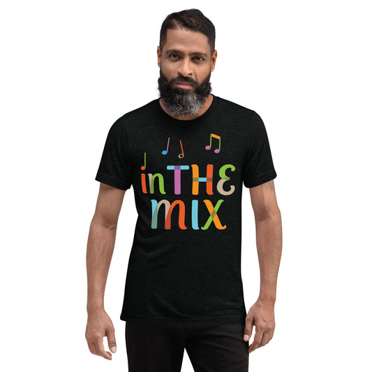 In the Mix - Printed Super Soft Triblend Short sleeve t-shirt