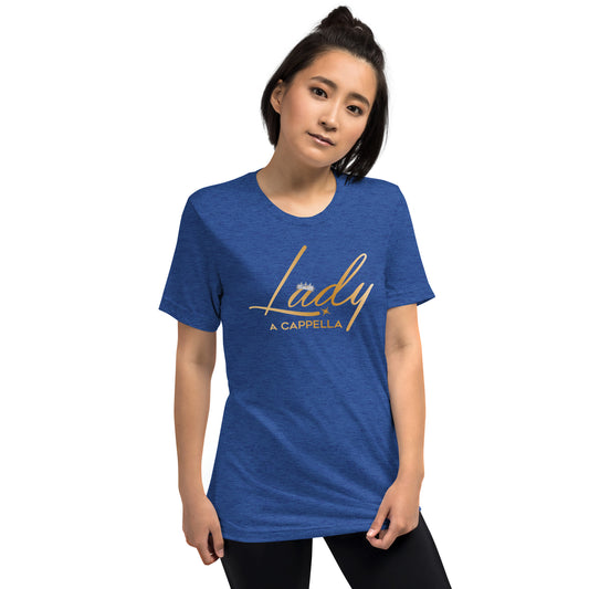 Lady A Cappella - Super Soft Triblend -  Unisex Fit -  Short sleeve t-shirt