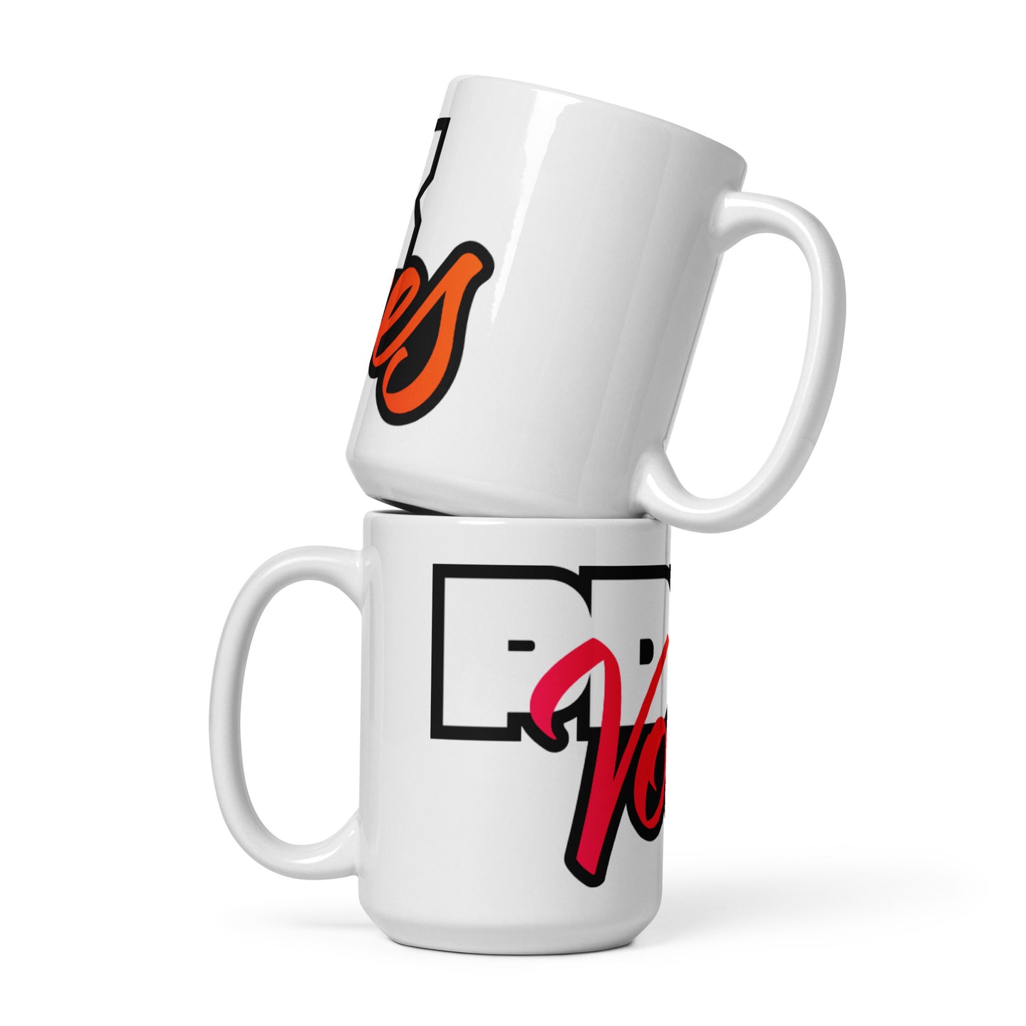 PDX Voices - Printed White glossy mug