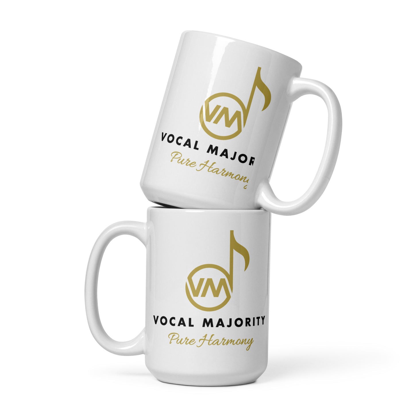 Vocal Majority - Printed White glossy mug