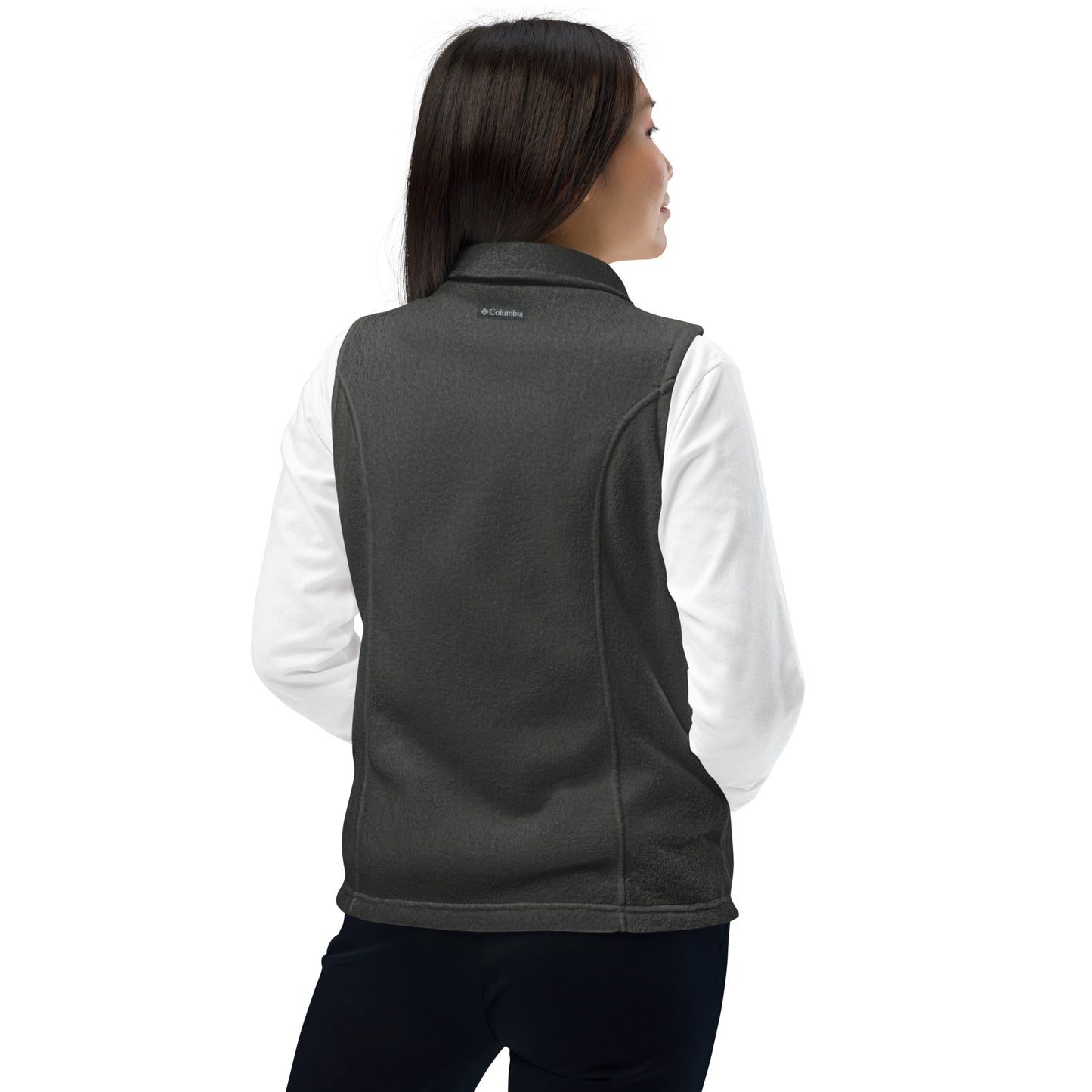 River Blenders - Embroidered Women’s Columbia fleece vest