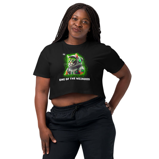 Space City Sound - Weirdos - Printed Women’s crop top