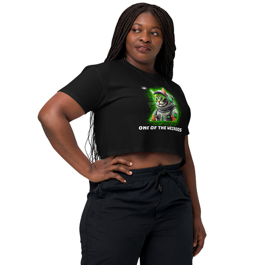 Space City Sound - Weirdos - Printed Women’s crop top