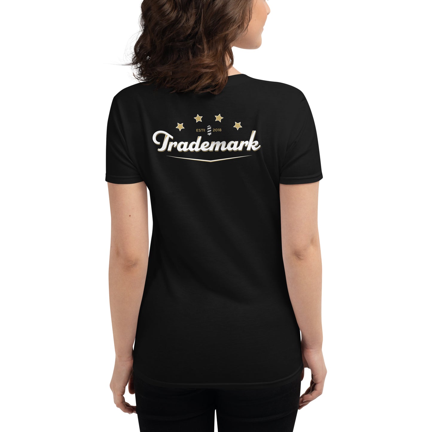 Trademark - Printed Women's short sleeve t-shirt