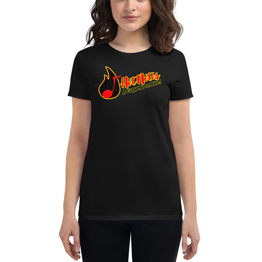 Hot Notes - Printed Women's short sleeve t-shirt