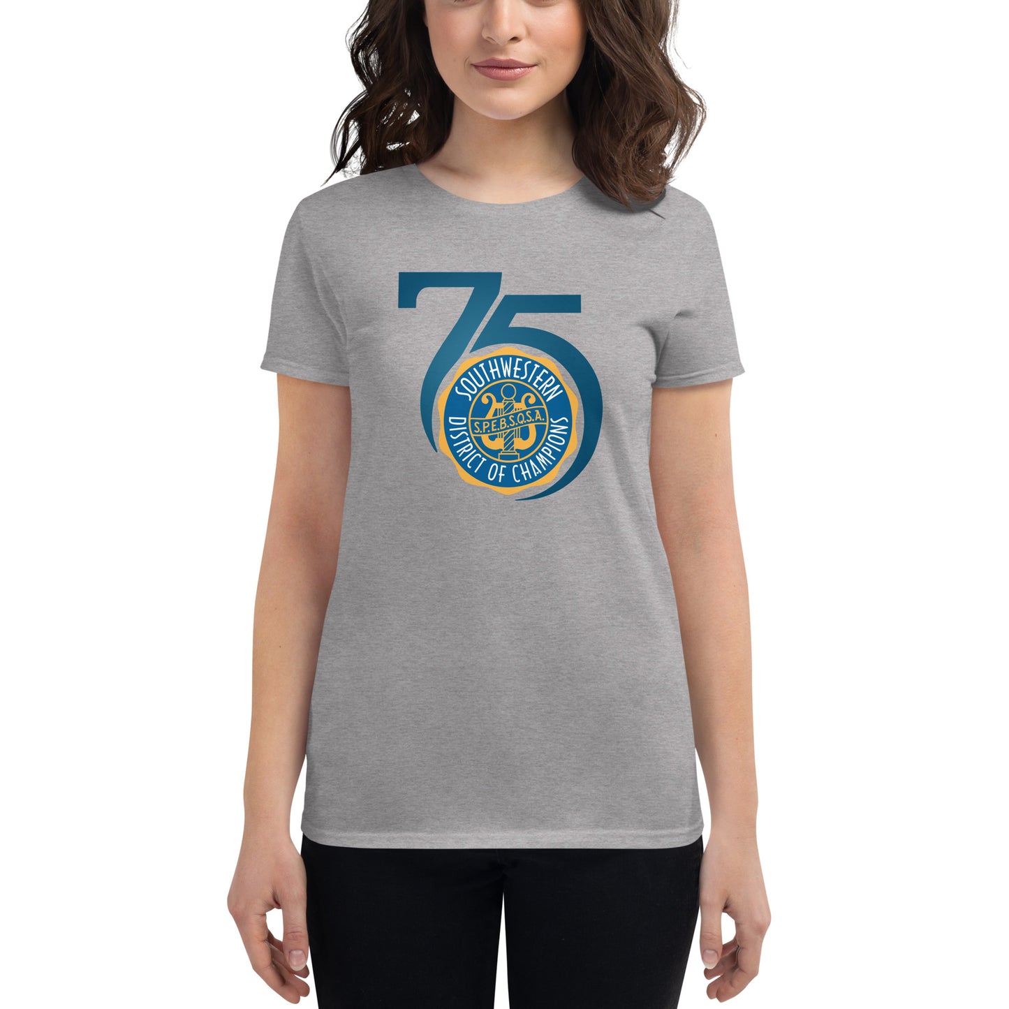 SWD - 75th Anniversary Printed Women's short sleeve t-shirt